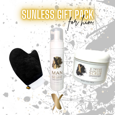 Sunless Tanning Gift Pack for Him
